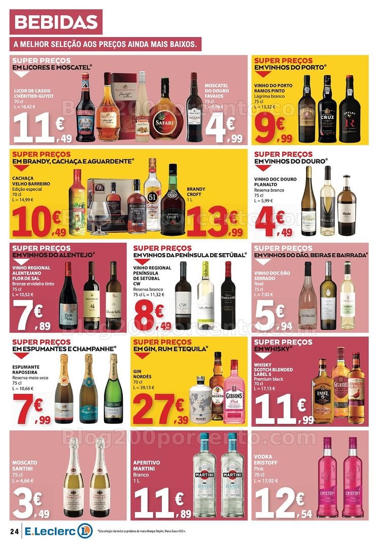 Antevisão Folheto E-LECLERC Promoções de 30 julho a 5 agosto